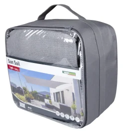 Windhager Sonnensegel Capri grau 4 x 5 m