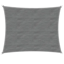 Windhager Sonnensegel Capri grau 4 x 5 m