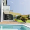 Windhager Sonnensegel Elba Elfenbein 3,6 x 3,6 m