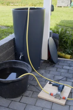 Wolfcraft Bohrmaschinen-Pumpe 3000 l/h Metallgehäuse