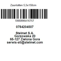 Zaunlatte Kiefer 150 x 5,5 x 2,8 cm kesseldruckimprägniert