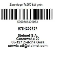 Zaunriegel 250 x 7 cm, kesseldruckimprägniert