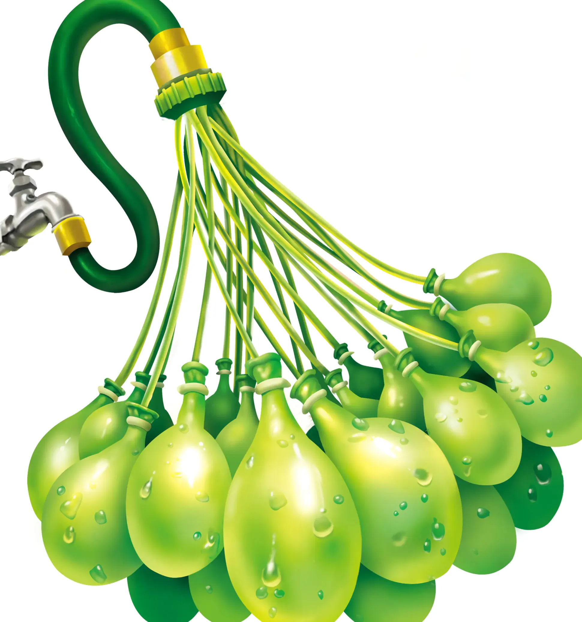 Zuru Bunch O Balloons Wasserrutsche Wipeout und 100 Wasserballons